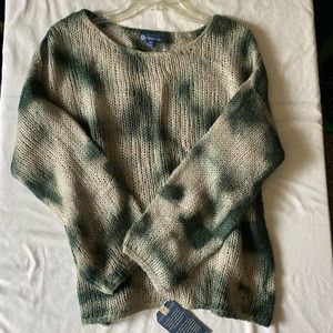 Democracy boxy knit sweater